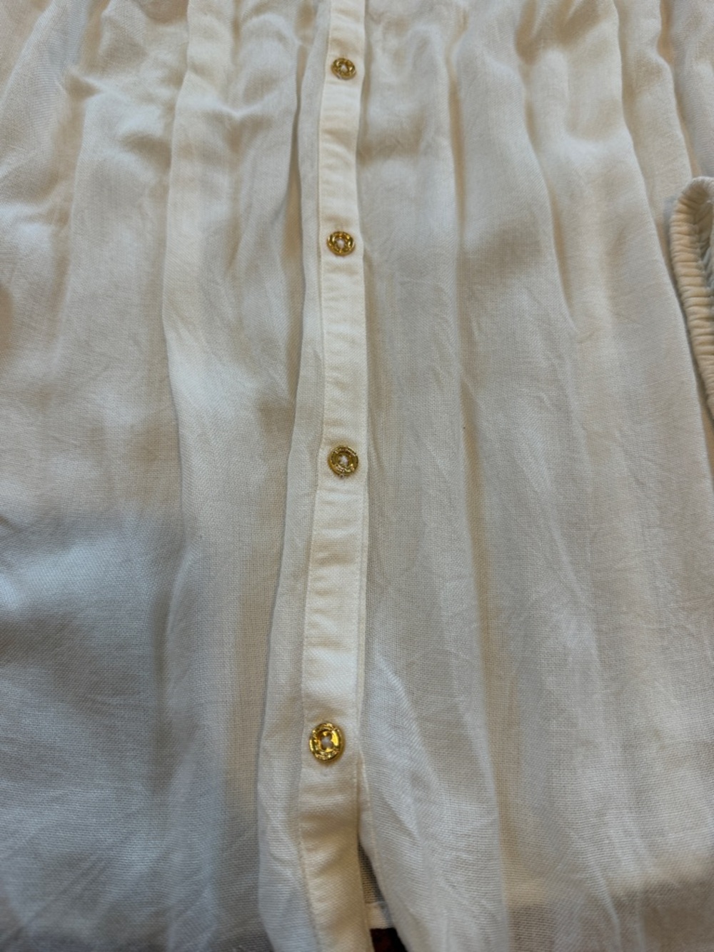 Lilly Pulitzer Maribel Button-Front Women's Blouse Size Large - C40-029 - Picture 6 of 8